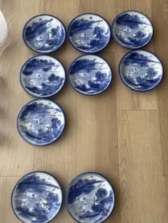 幸兵衛窯(人間国宝 加藤卓男)青釉魚紋大鉢 ペルシャブルー 美品 - メルカリ