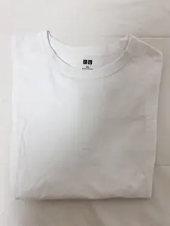 ユニクロ UNIQLO U　クルーネックTシャツ Lサイズ ホワイト 半袖