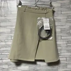 新品未使用　MAJESTIC LEGON スカラップベルト付きミニスカート