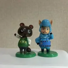 どうぶつの森 フィギュア たぬきち カイゾー 2体セット