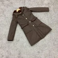 人気✨マッキントッシュ【M相当】フード付きキルティングジャケット 裏ボア
