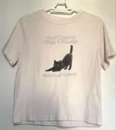 【ナイスクラップ完売品】アソートTシャツ　黒猫