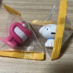 クレヨンしんちゃん プチっとすわりマス シロ　ワニ山さん　2種