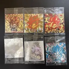 ドラゴンボール　ウエハース　シール　6枚セット