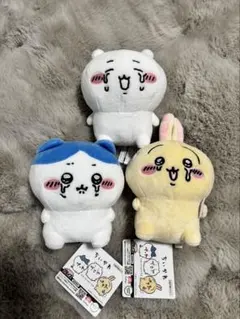 ちいかわ　泣いちゃったぬいぐるみ　ちいかわ　ハチワレ　うさぎ　3種セット