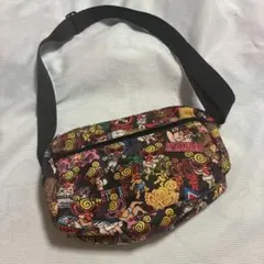 ヒスミニ　ショルダーバッグ 総柄