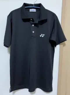 YONEX ドライ生地ブラックポロシャツ【XS】