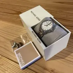 美品　マイケルコース　MICHAELKORS 腕時計　時計　シルバー　レディース