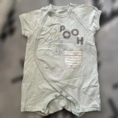 2月で掲載終了〜最終値下げ⚠︎プーさん　半袖ロンパース