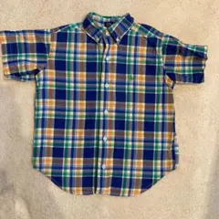 ラルフローレン　半袖チェックシャツ