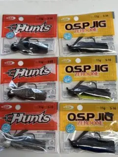 ★激レア★O.S.P O.S.Pジグ ゼロワン&ゼロワンストロング 8点セット ☆激レア☆O.S.P O.S.Pジグ ゼロワン&ゼロワンストロング 8点セット