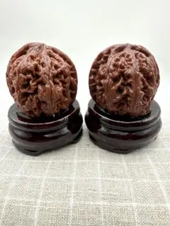 ☆老樹王☆天然 修正なし（ぶんがんくるみ）の逸品、（盤山玉尊）の