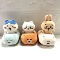 ちいかわ ドライブだよ！ブーイぬいぐるみ（ちいかわ ハチワレ うさぎ） 3点