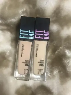 Maybelline FIT ME ファンデーション R 112 D N 110