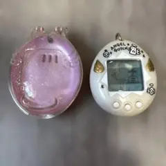 てんしっちのたまごっち たまごっちケース ピンクラメ 平成 レトロ