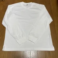 UNIQLO U エアリズムコットンクルーネックTシャツ 白 M ユニクロユー