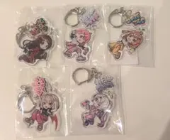 にじさんじ DMMスクラッチ WALL ART アクリル キーホルダー 全セット