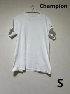 チャンピョン　白　半袖Tシャツ　S
