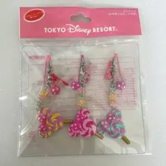 東京ディズニーリゾート ミッキー型キャンディストラップ 3個セット