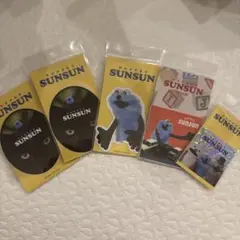 PUPPET SUNSUN キャラクターシール 5枚セット