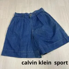 calvin klein sport デニム ワイドシルエット ショートパンツのサムネイル