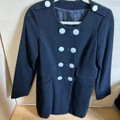 ROPE 黒ロングコート サイズ9