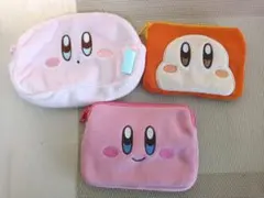 (6185)　カービィ ポーチ 3個セット