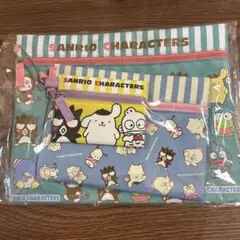 サンリオキャラクター ポーチセット 3個