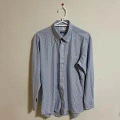 オリヒカ　メンズシャツ　サイズL スーパーノンアイロン　ボタンダウン