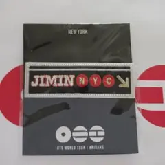 【BTS】JIMIN 刺繍ピンバッジ NEW YORK限定