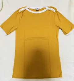Petit Bateau マスタード 半袖Tシャツ Sサイズのサムネイル