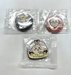 ちいかわ マグネット 缶バッジ くら寿司 うさぎ シーサー ラッコ モモンガ