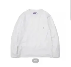 THE NORTH FACE PURPLE LABEL ホワイト カットソー　M