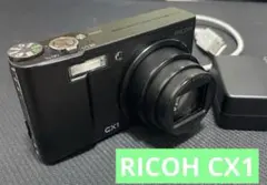 RICOH CX2 リコー デジカメ ブラック 稼働品 充電器付き - メルカリ