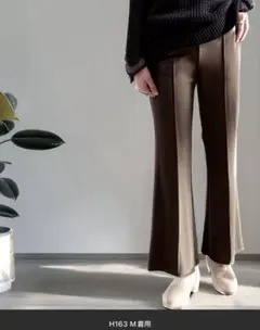 センタープレス セミフレア カットソー カラー イージーパン