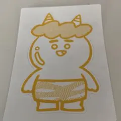 【即日配送】ONICHA限定ステッカー 黄色