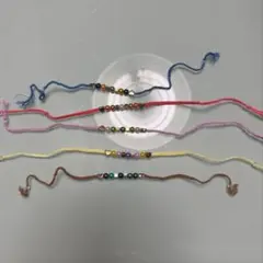 ハンドメイド ミサンガ 5本セット