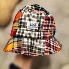 K*様 Lee チェック柄 バケットハット　54センチ