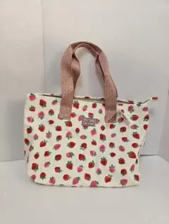 キャスキッドソン　トートバッグ　ブランプトン　ラージトート　いちご　ストロベリー