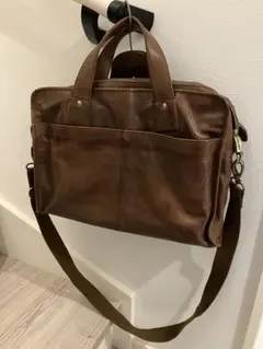 ✨良品✨ コーチ メンズ ビジネスバッグ レザー ブラウン F70354 A4