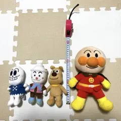 アンパンマン ぬいぐるみ4体セット