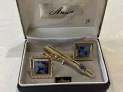 Anson ネクタイピンとカフスボタンセット