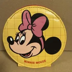 ディズニー　ミニーマウス・ミッキーマウス両面ミラー