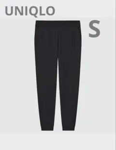 ユニクロ ウルトラストレッチアクティブジョガーパンツ ブラックS