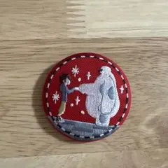 ディズニー 刺繍缶バッジ ベイマックス