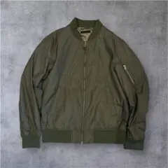 ユニクロ MA1 オリーブ L