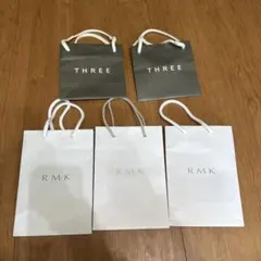 THREE RMK ショッパー　ショップ袋のサムネイル