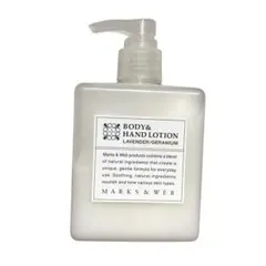 MARKS & WEB ボディ＆ハンドローション250ml ラベンダーゼラニウムのサムネイル