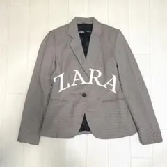 ZARA ザラ ▶︎ 未使用 千鳥格子 テーラードジャケット 人気