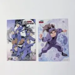 匿名配送 忍たま乱太郎 クリアカード 2枚まとめ売り
